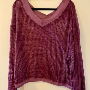 We the Free lightweight thermal top